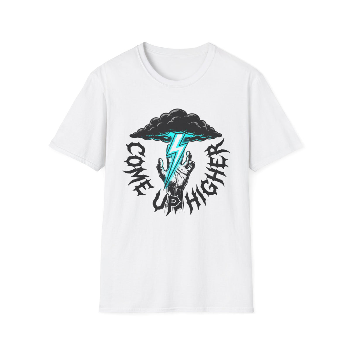 Come Up Higher T-shirt - Lightning Cloud