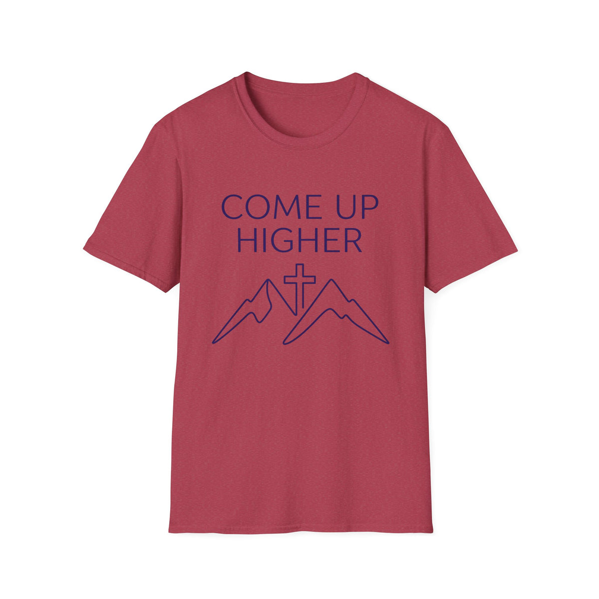 Come Up Higher - Mnts and Cross T-shirt