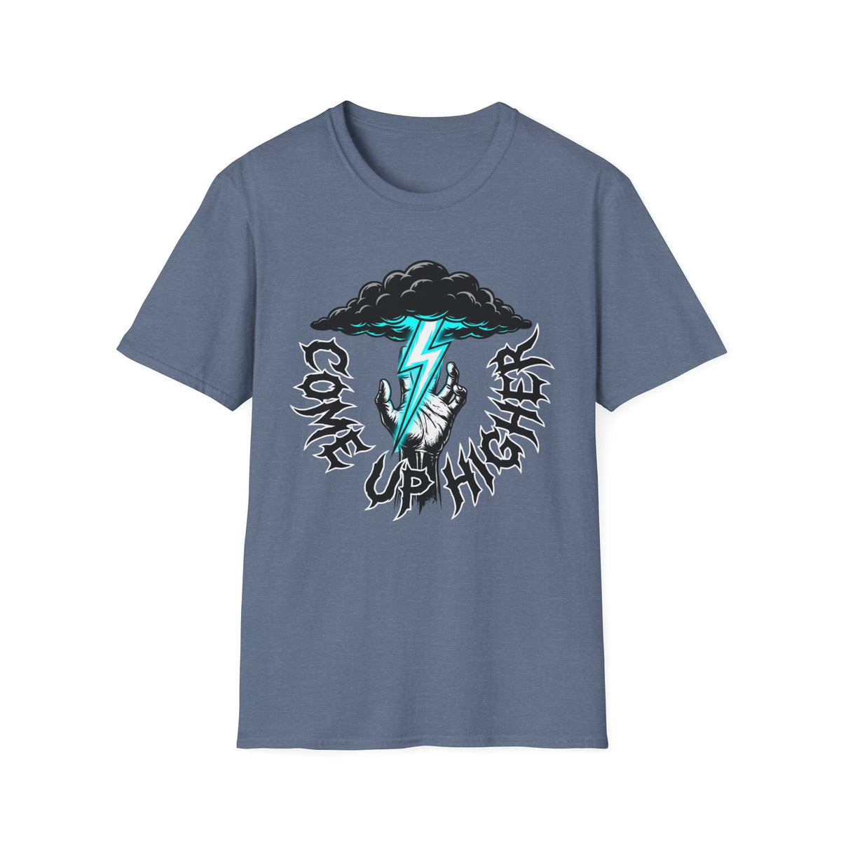 Come Up Higher T-shirt - Lightning Cloud