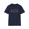 Seek First The Kingdome T-shirt - gold