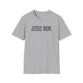 JESUS WON Hebrews 12:2 T-shirt