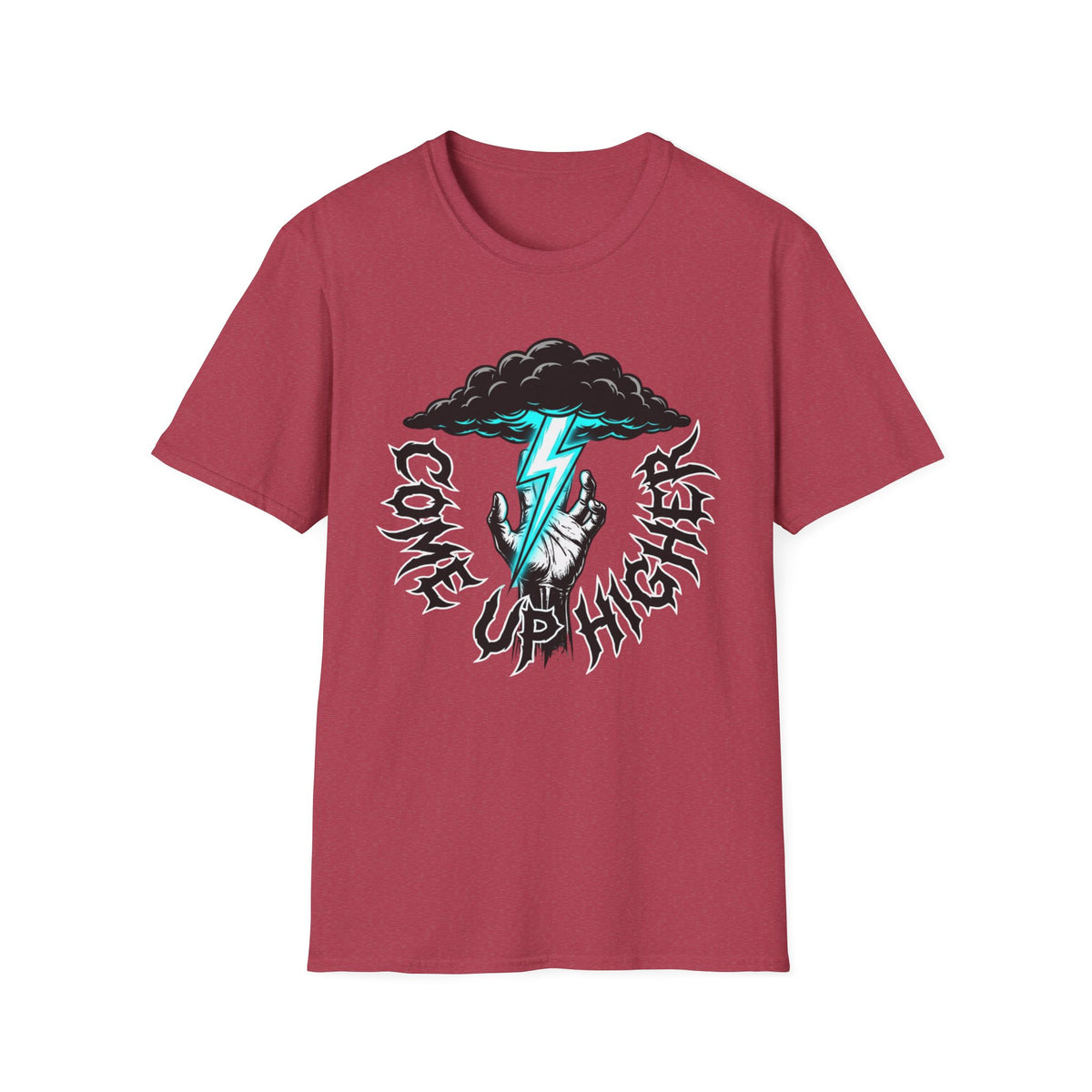 Come Up Higher T-shirt - Lightning Cloud
