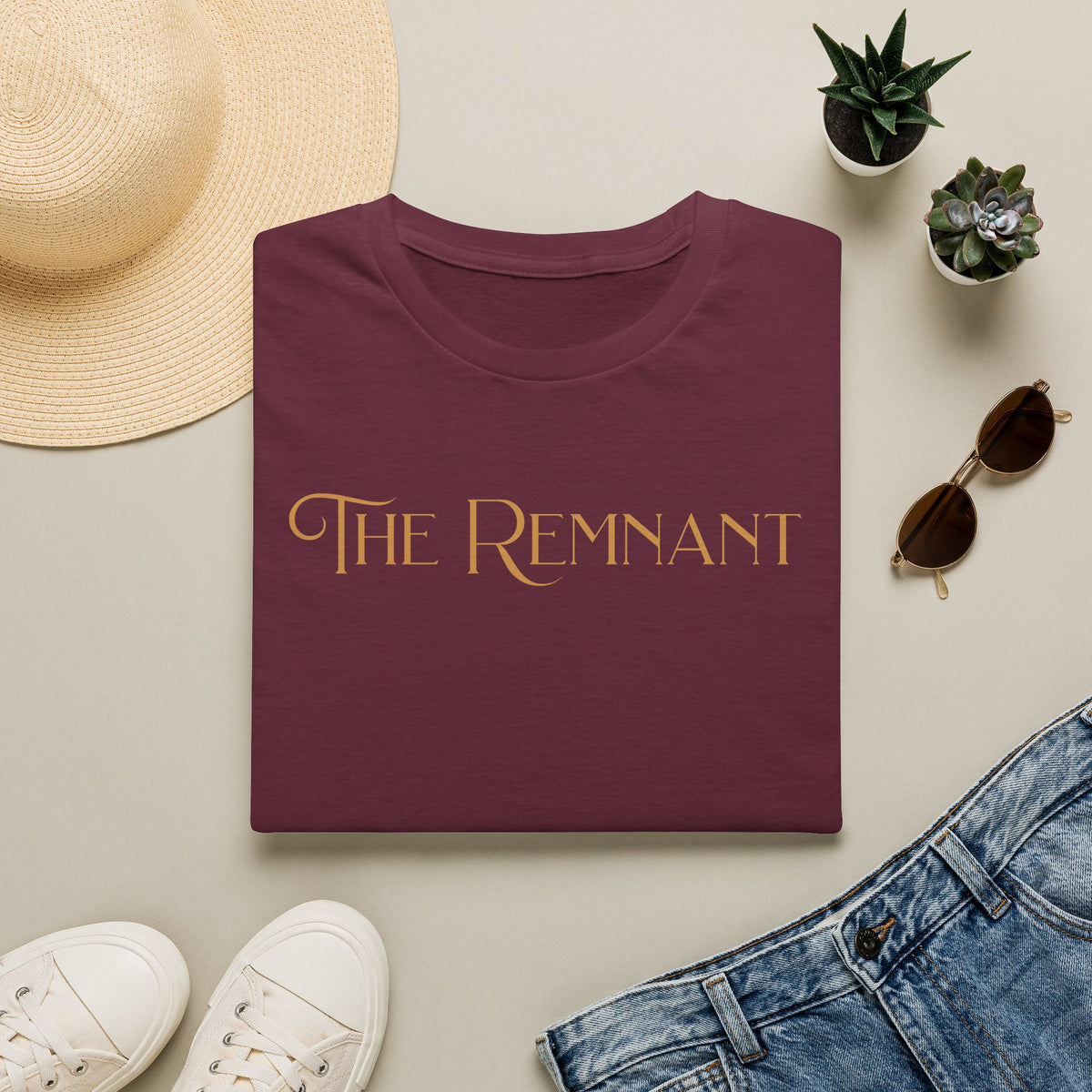 The Remnant T-shirt -gold