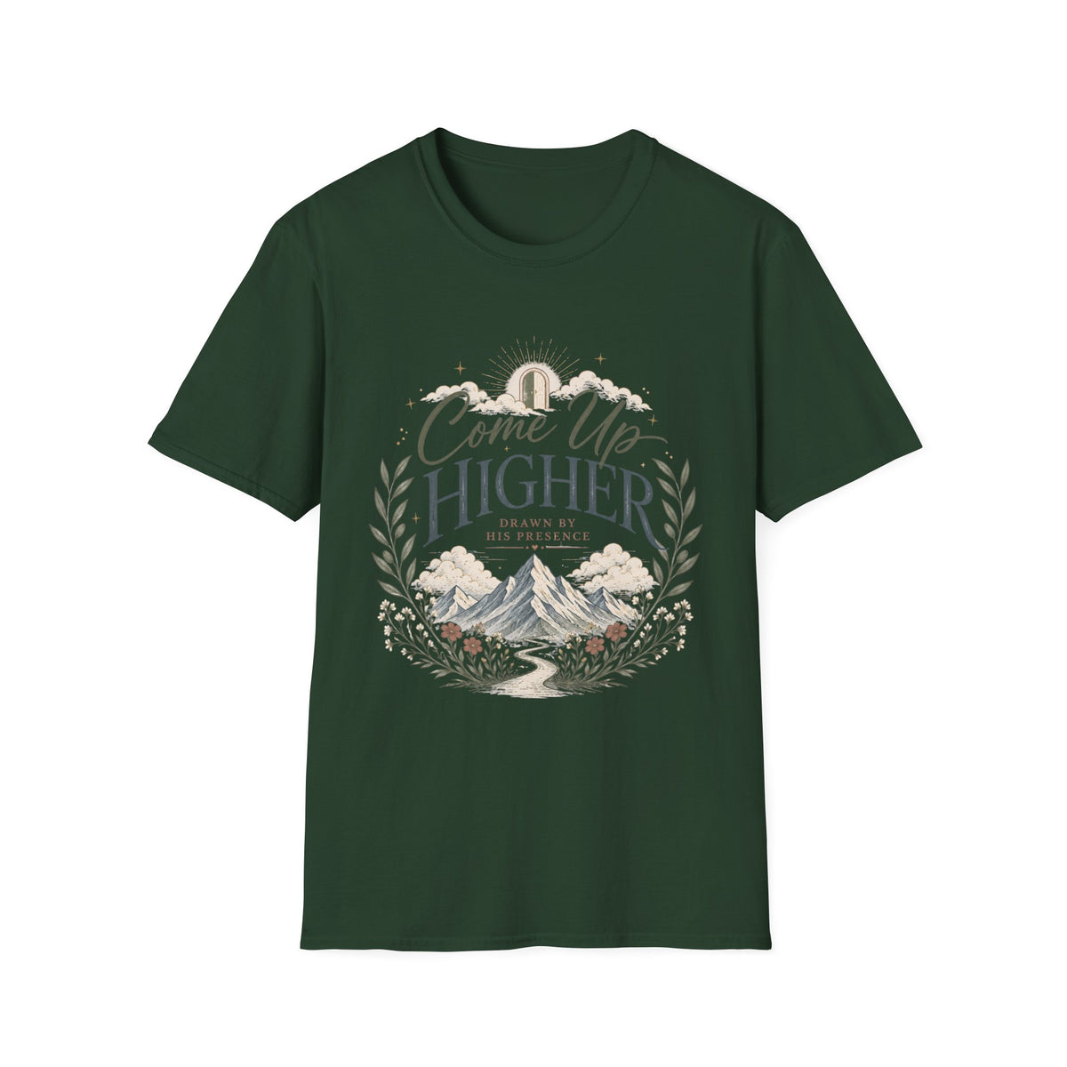 Come Up Higher - Drawn By His Presence T-shirt