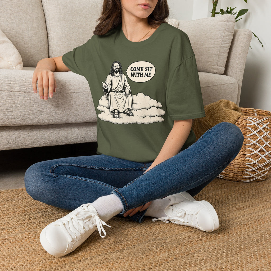 Copy of Carried Higher T-Shirt — 'Carried Higher on Eagle’s Wings' Inspirational Graphic Tee