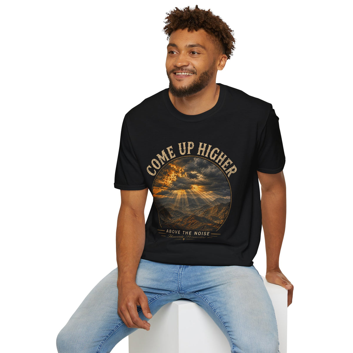 Come Up Higher Above The Noise T-shirt - color