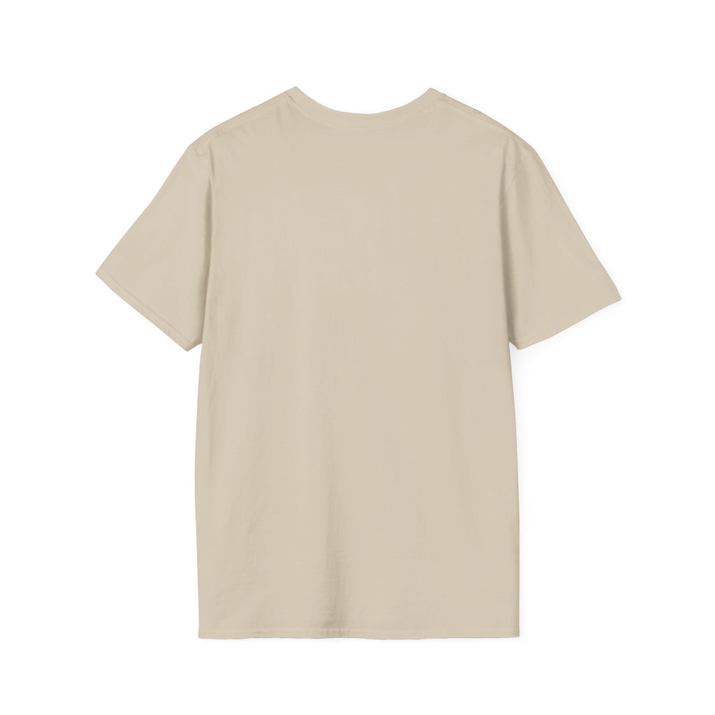 Come Up Higher T-shirt - blue n gold logo