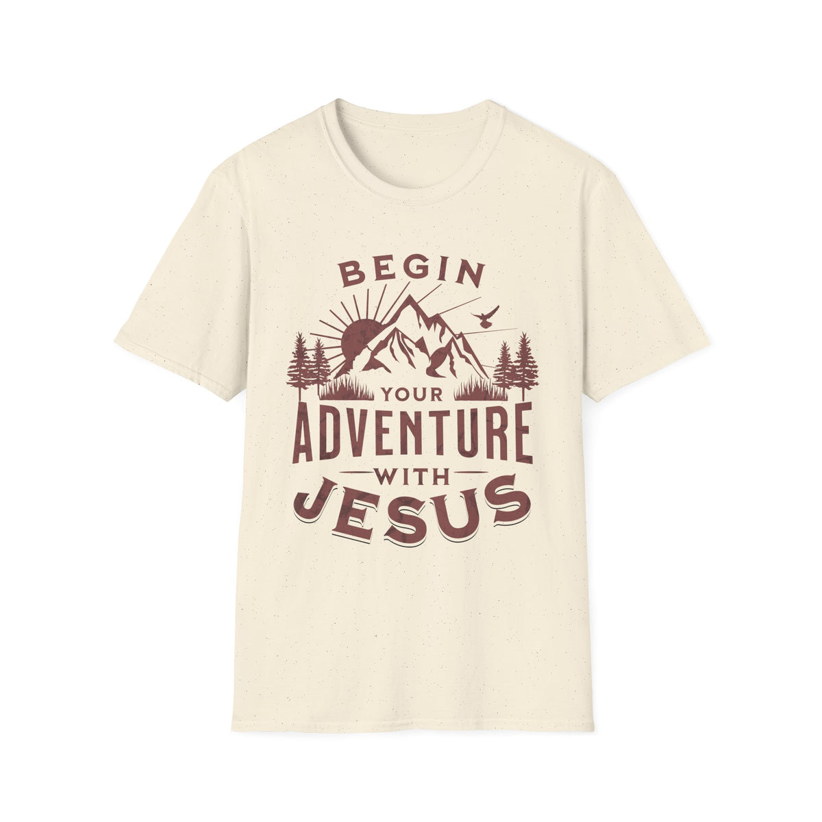 Begin Your Adventure With Jesus T-shirt