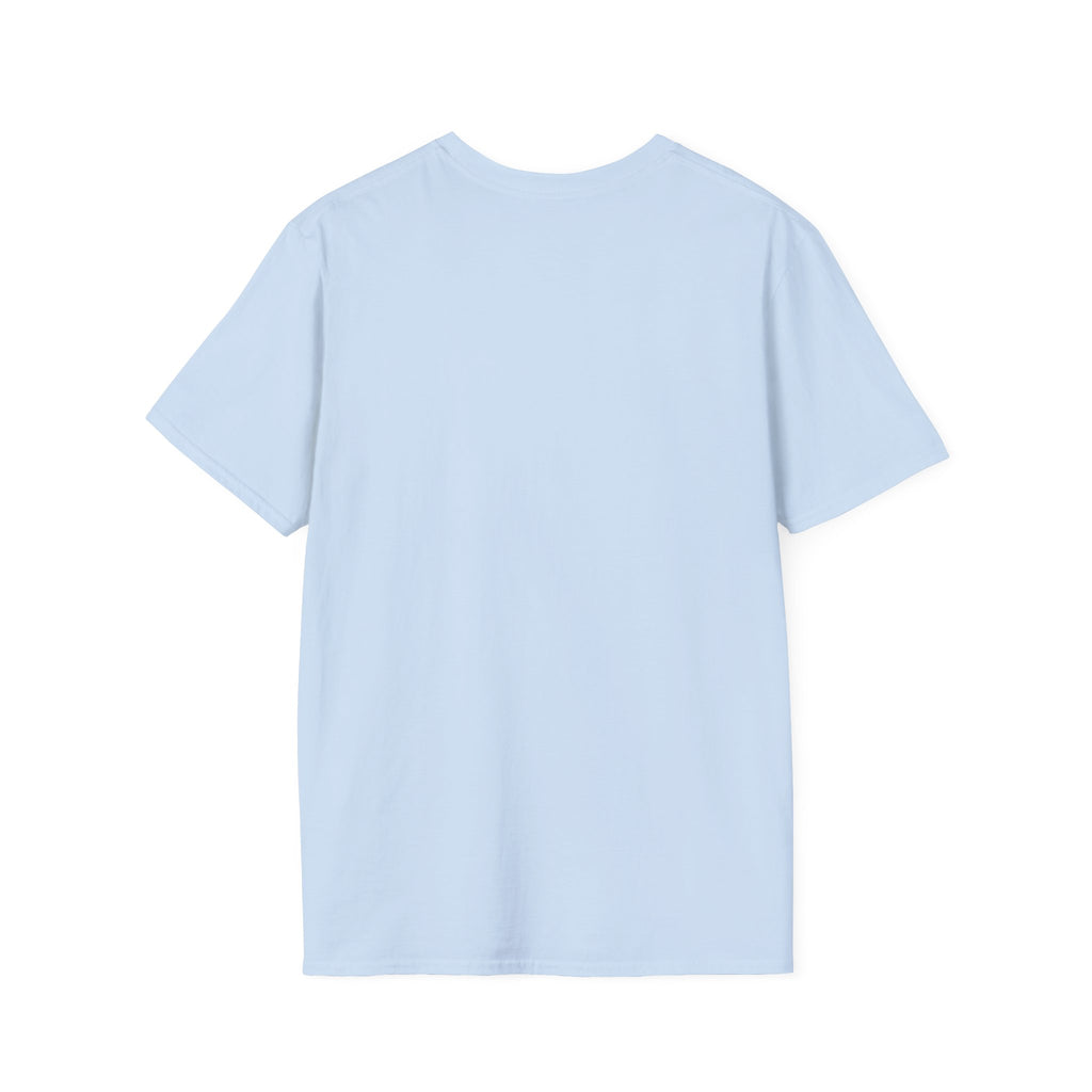 Come Up Higher T-shirt - blue n gold logo