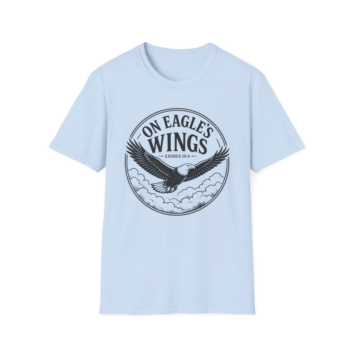 On Eagles Wings T-shirt