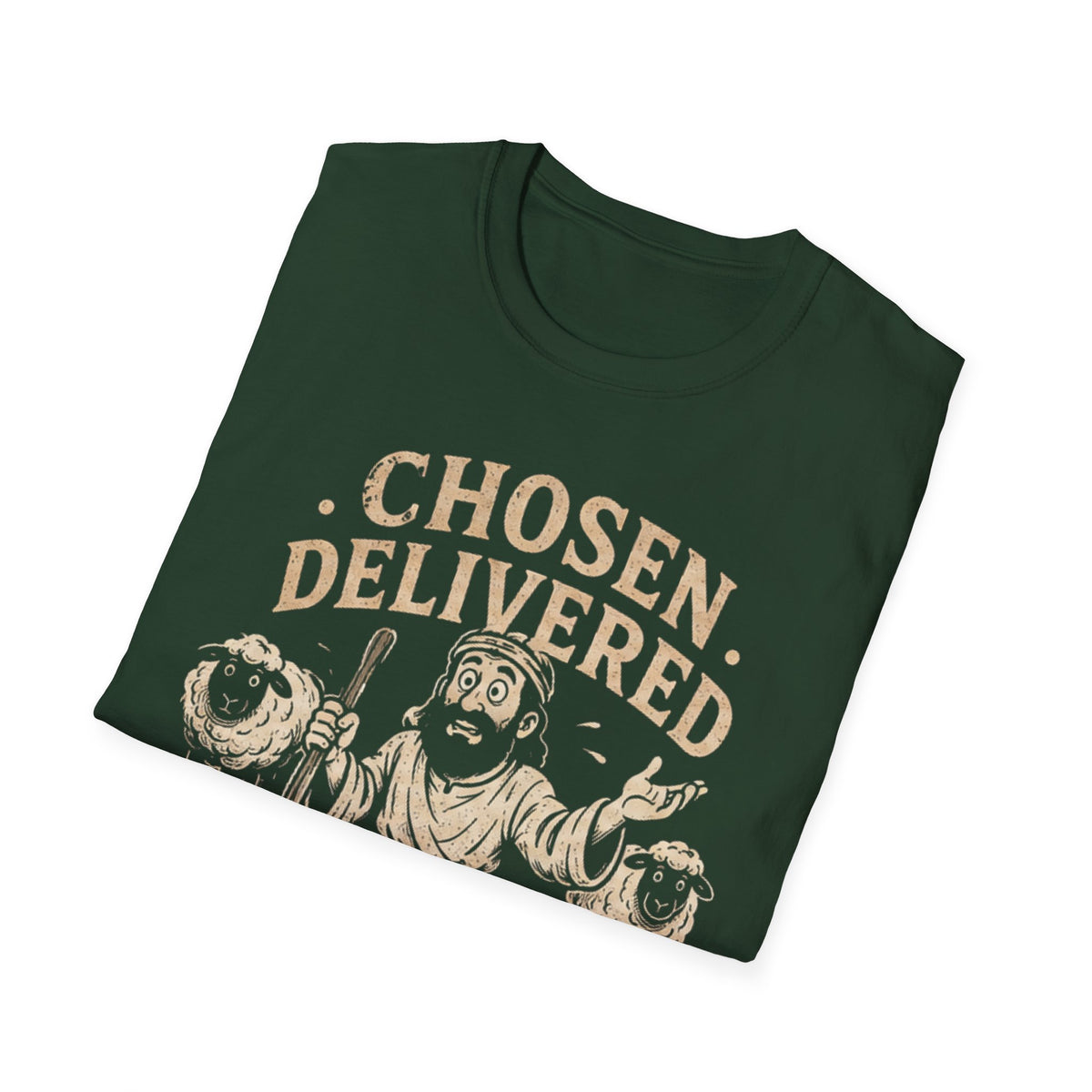 Chosen Delivered Well Mostly T-shirt