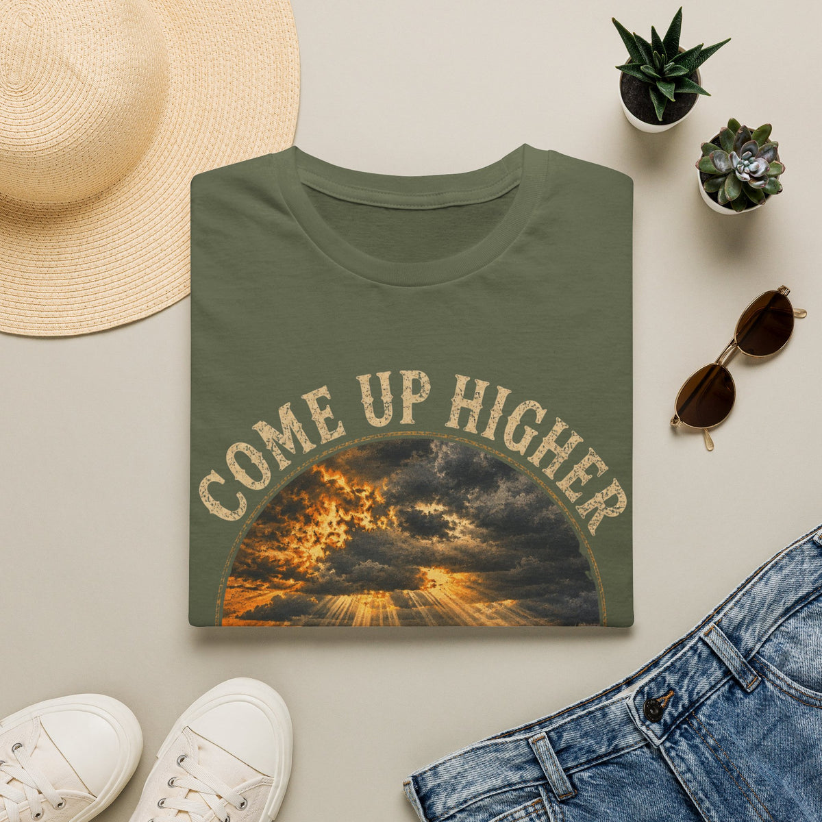 Come Up Higher Above The Noise T-shirt - color