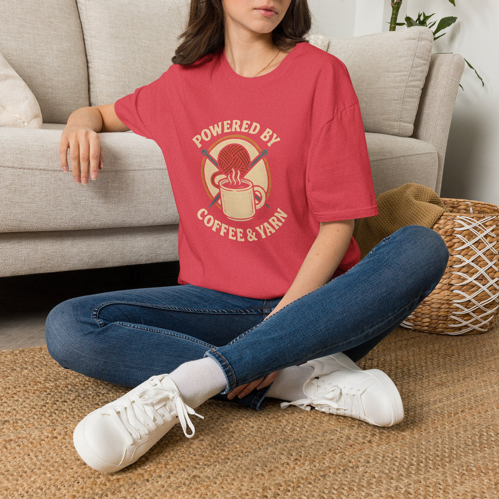 Powered by Coffee & Yarn T-Shirt