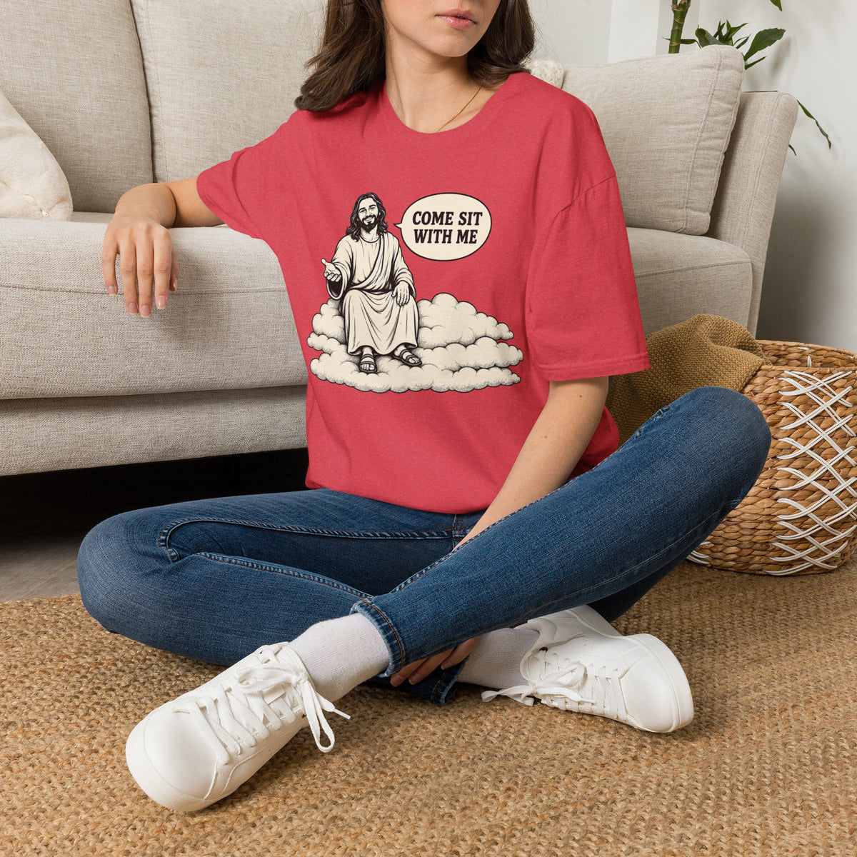 Copy of Carried Higher T-Shirt — 'Carried Higher on Eagle’s Wings' Inspirational Graphic Tee