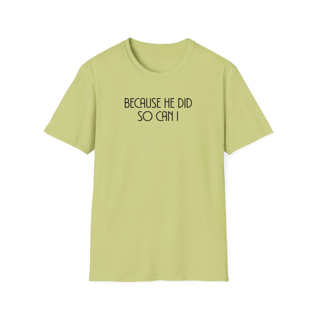 Because He Did So Can I T-shirt