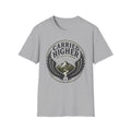 Carried Higher T-Shirt — 'Carried Higher on Eagle’s Wings' Inspirational Graphic Tee