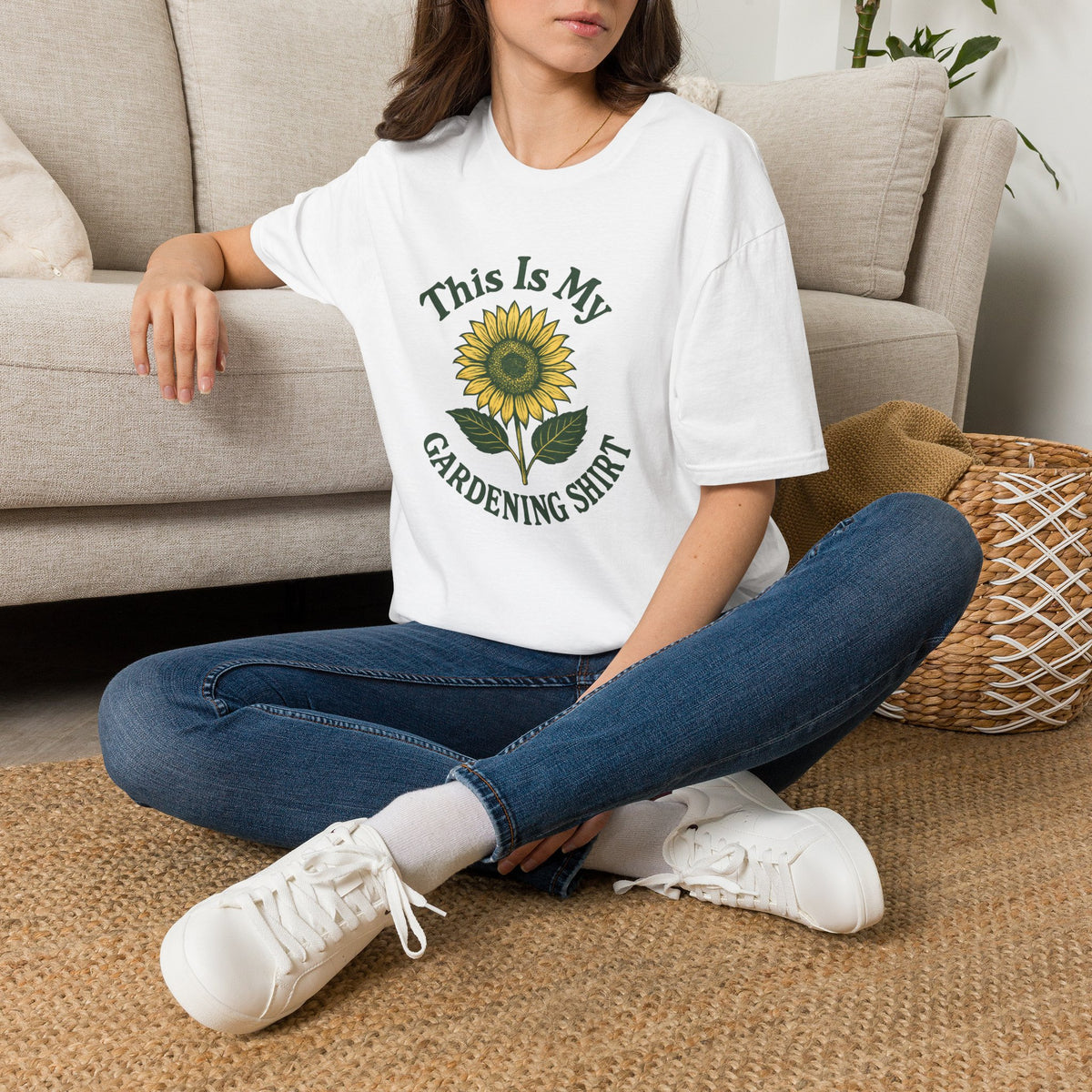 Sunflower Gardening Shirt T-Shirt