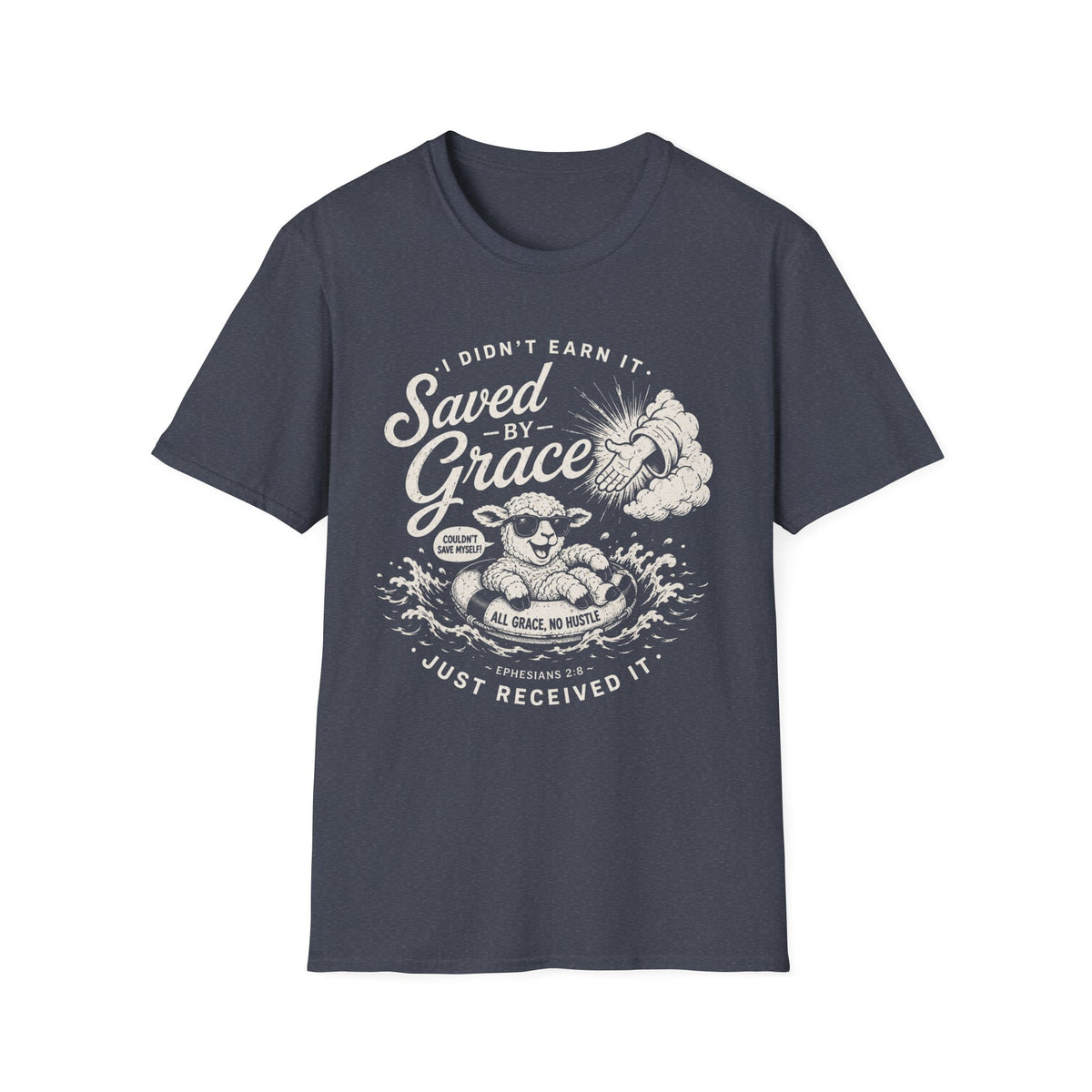 Saved by Grace Lamb T-shirt