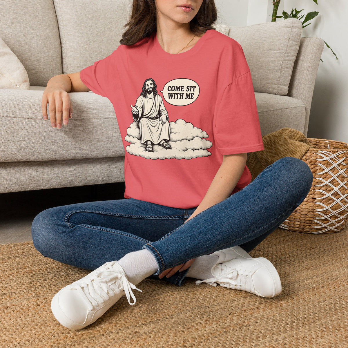 Copy of Carried Higher T-Shirt — 'Carried Higher on Eagle’s Wings' Inspirational Graphic Tee