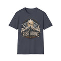 Rise Above - Come Up Higher T-shirt - mountain with eagle