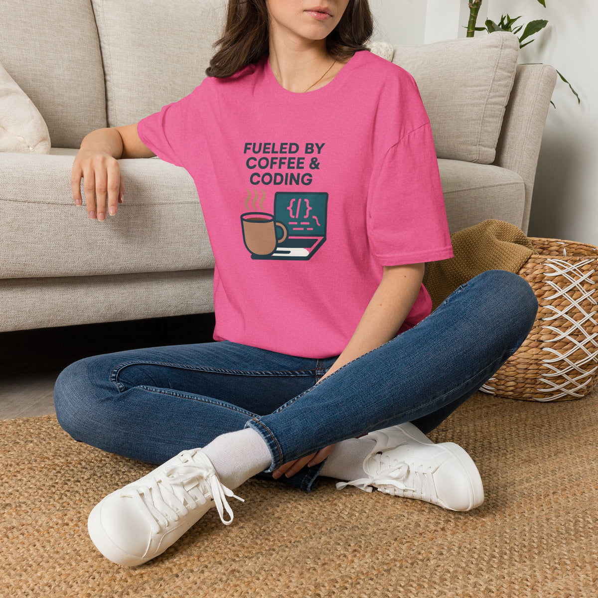 Coffee Fueled Coding T-Shirt