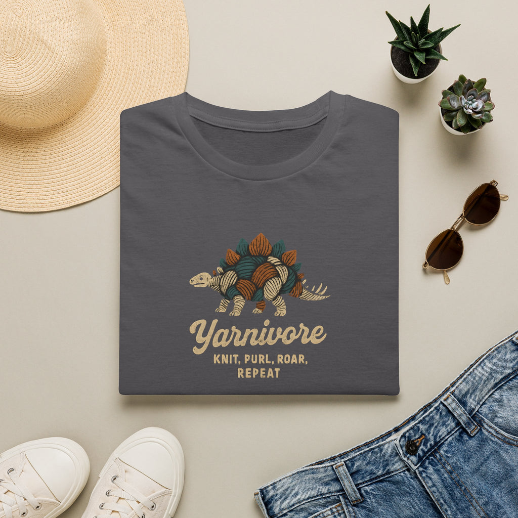 Yarnivore Knit Purl Roar T-Shirt