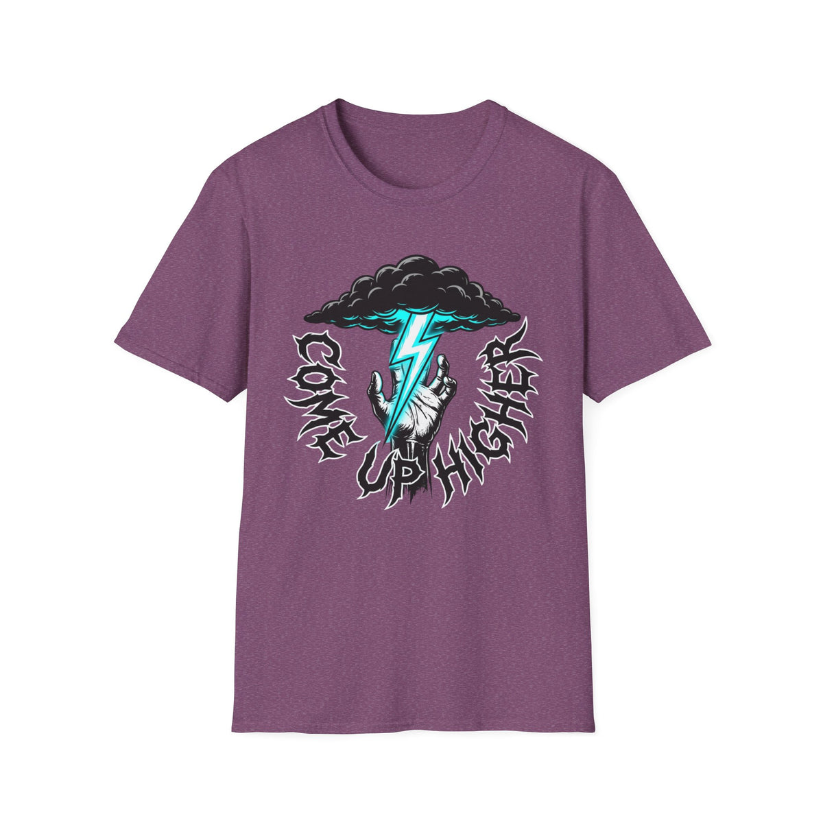 Come Up Higher T-shirt - Lightning Cloud