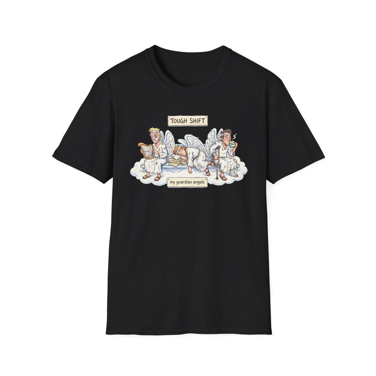 Tough Shift T-shirt - guardian angels