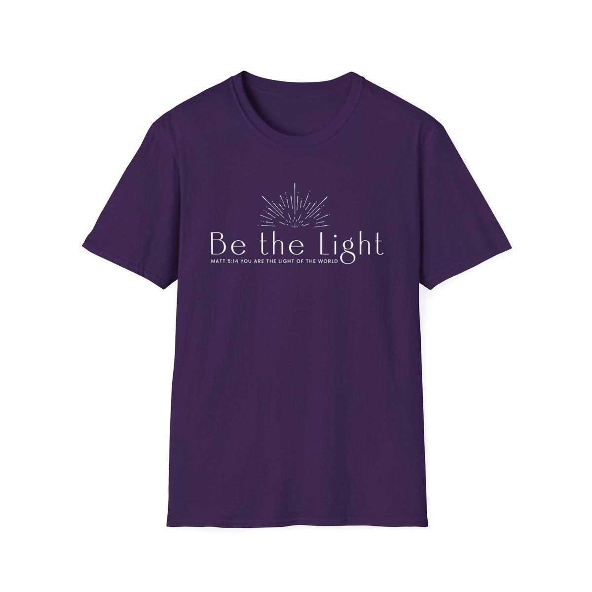 Be The Light T-shirt - white