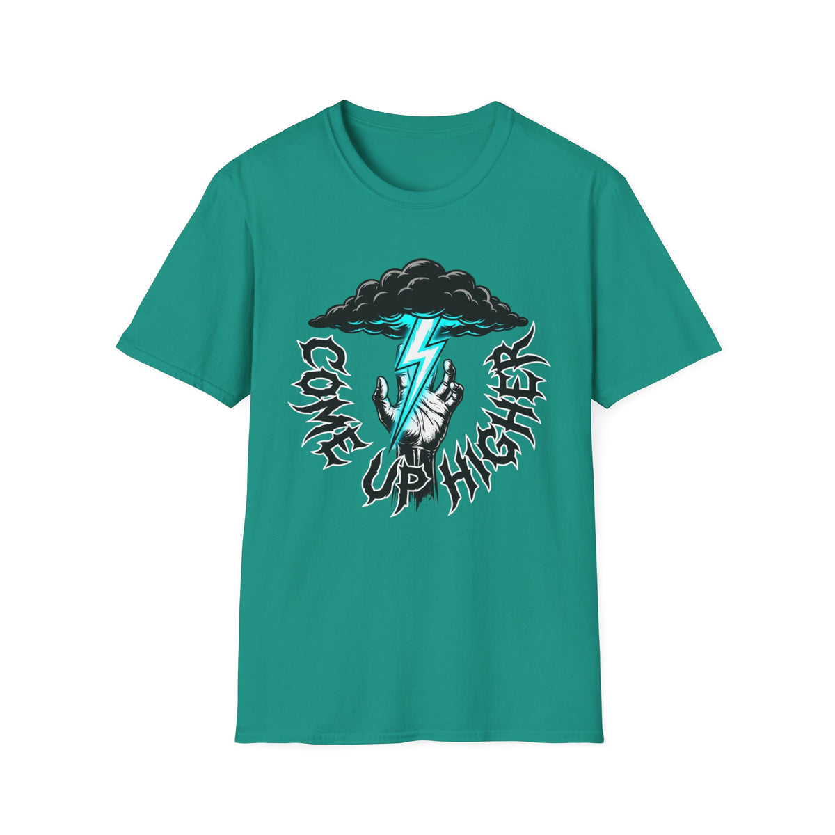 Come Up Higher T-shirt - Lightning Cloud