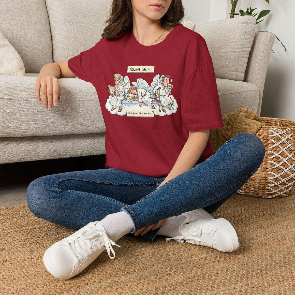 Tough Shift T-shirt - guardian angels