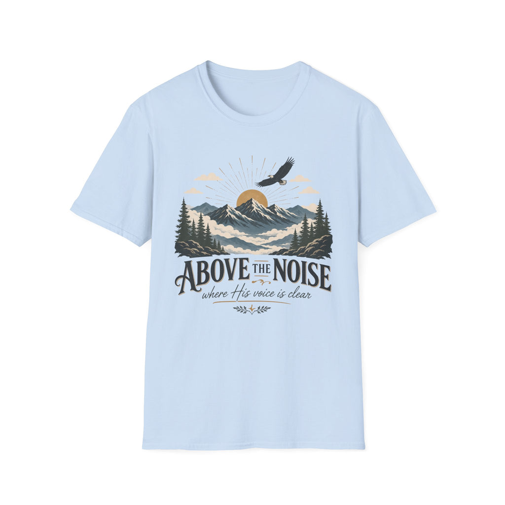 Above the Noise Mountain Eagle T-shirt