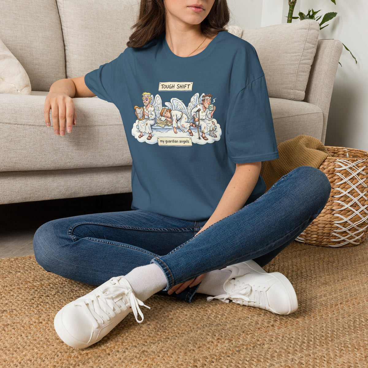 Tough Shift T-shirt - guardian angels
