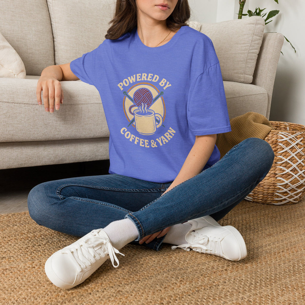 Powered by Coffee & Yarn T-Shirt