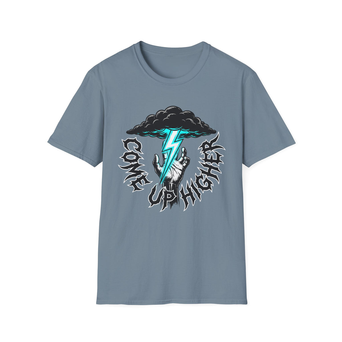 Come Up Higher T-shirt - Lightning Cloud