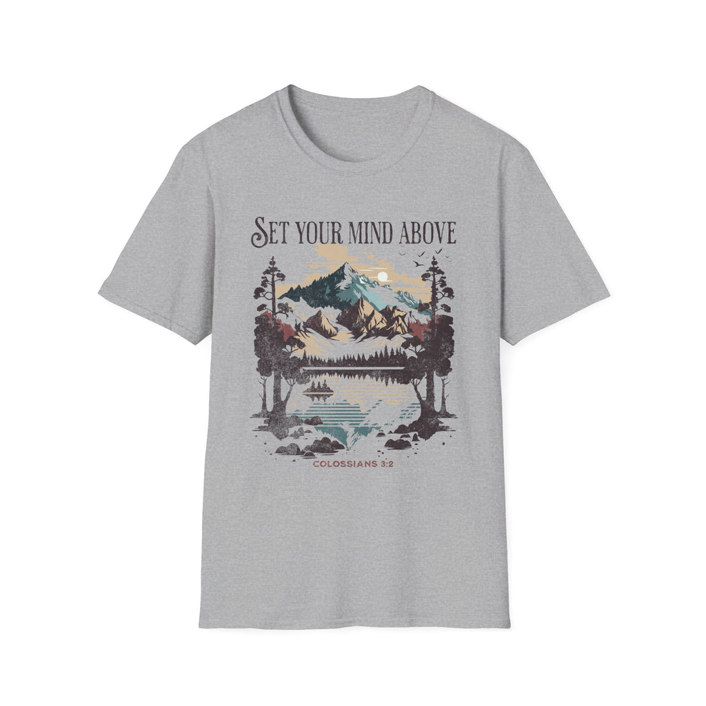 Set Your Mind Above T-shirt - Colossians