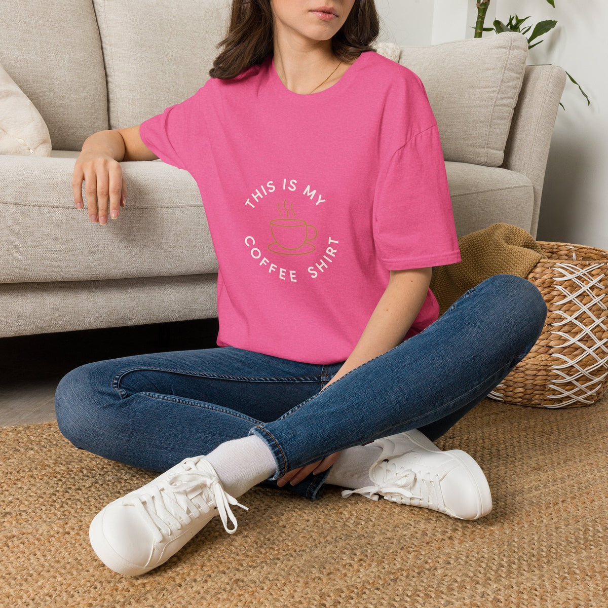 Coffee Cup Graphic T-Shirt