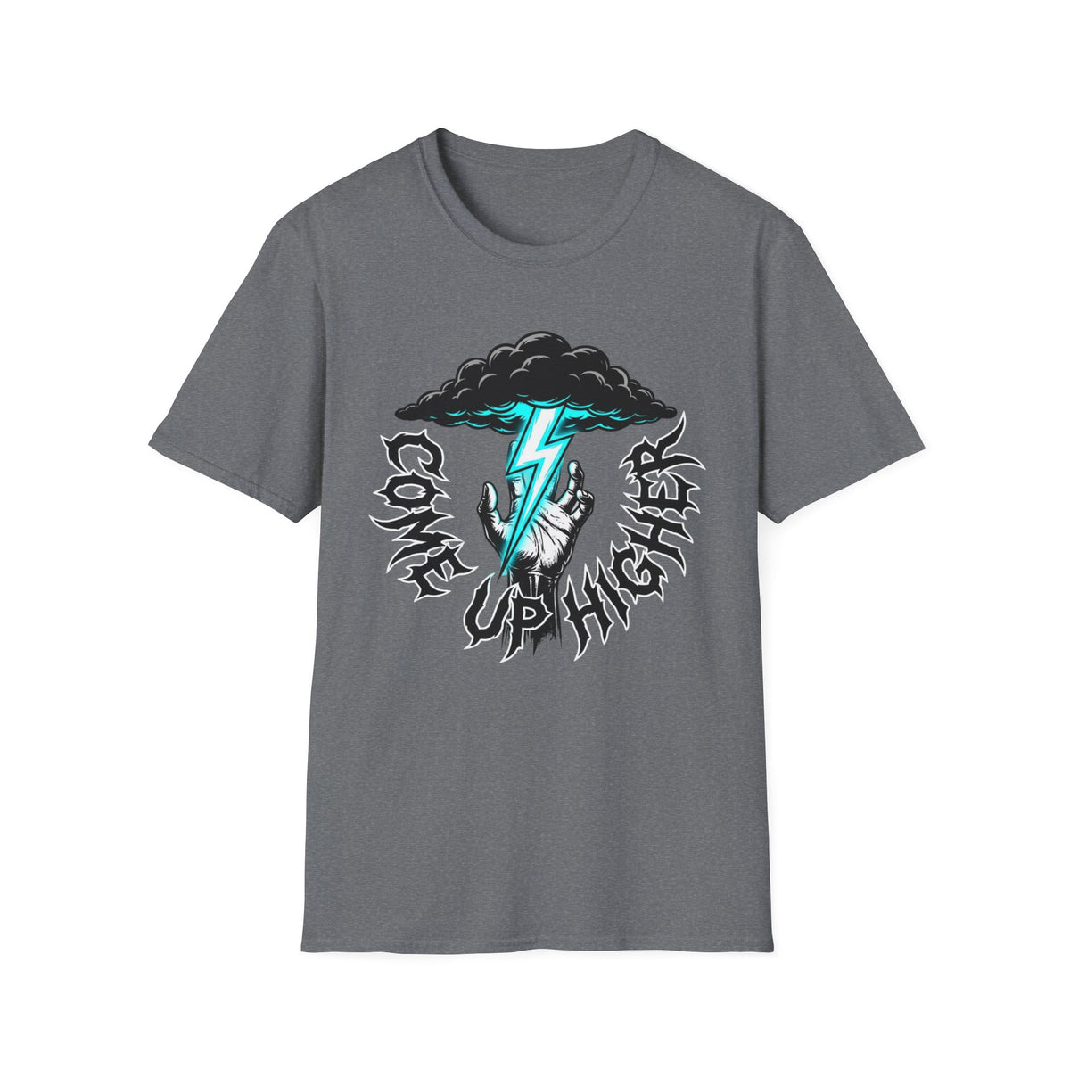 Come Up Higher T-shirt - Lightning Cloud