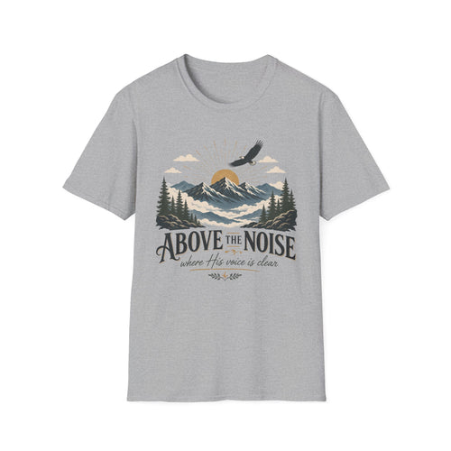Above the Noise Mountain Eagle T-shirt