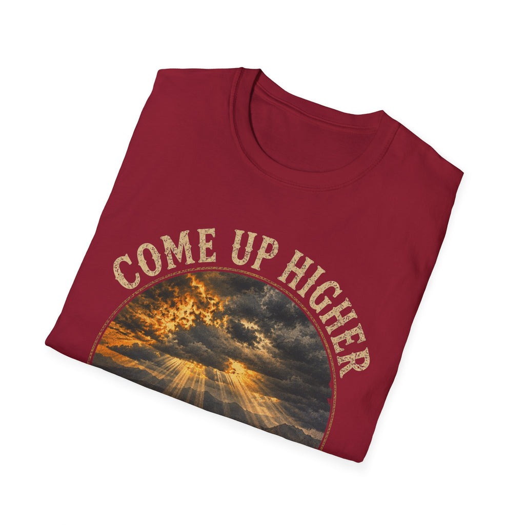 Come Up Higher Above The Noise T-shirt - color
